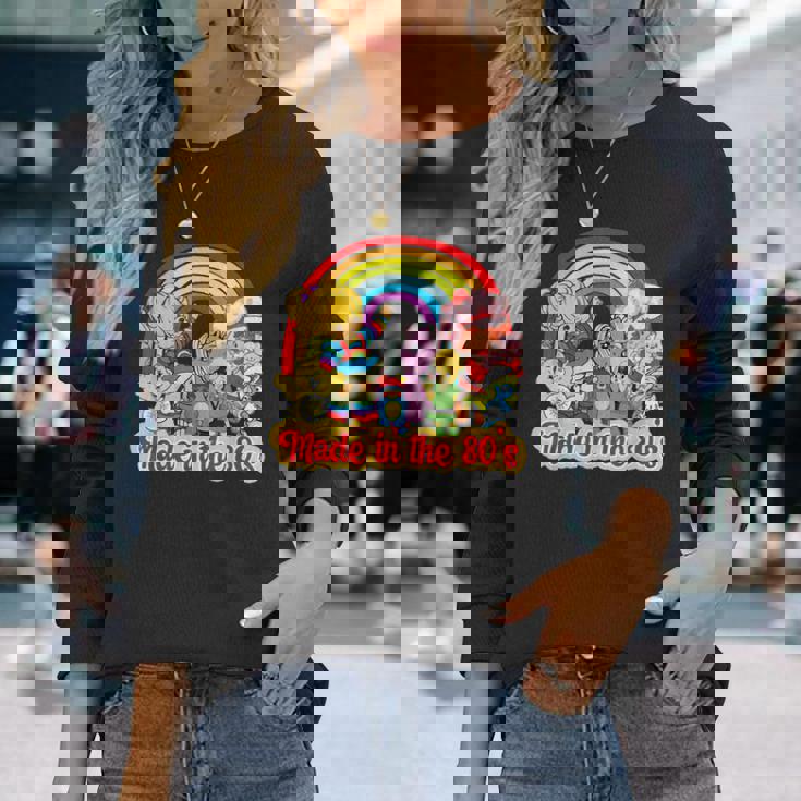 Made In The 80S Retro Vintage 80S Born In 1980S Birthday Long Sleeve T-Shirt Gifts for Her Made In The 80S Retro Vintage 80S Born In 1980S Birthday Long Sleeve T-Shirt Gifts for Her