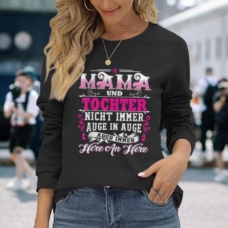 Mama Und Tochter Partnerlook Spruch Mutter Muttertag Langarmshirts Geschenke für Sie