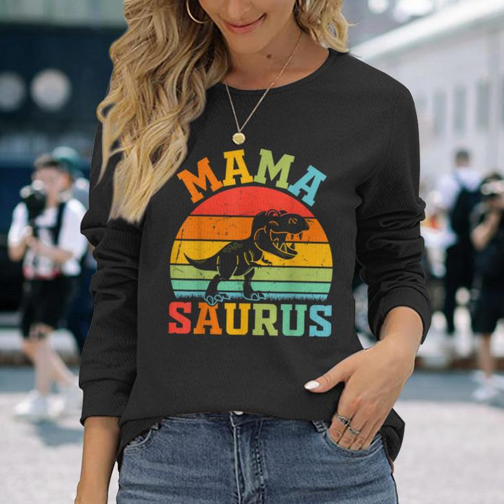 Mamasaurus Mama Saurus Mama Dino Langarmshirts Geschenke für Sie