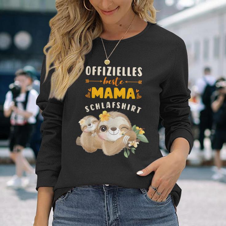 Offizielles Beste Mama Schlaf Für Mutter Langarmshirts Geschenke für Sie