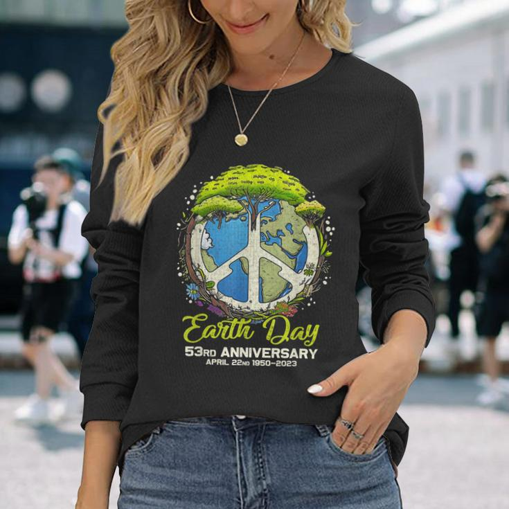 Protect Trees Nature Orcas Climate On Earth Day 2023 Long Sleeve T-Shirt T-Shirt Gifts for Her