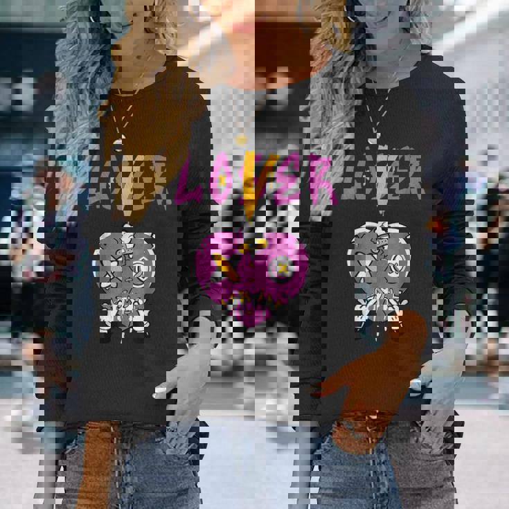 Retro 1 Brotherhood Loser Lover Heart Dripping Shoes Long Sleeve T-Shirt T-Shirt Gifts for Her Retro 1 Brotherhood Loser Lover Heart Dripping Shoes Long Sleeve T-Shirt T-Shirt Gifts for Her