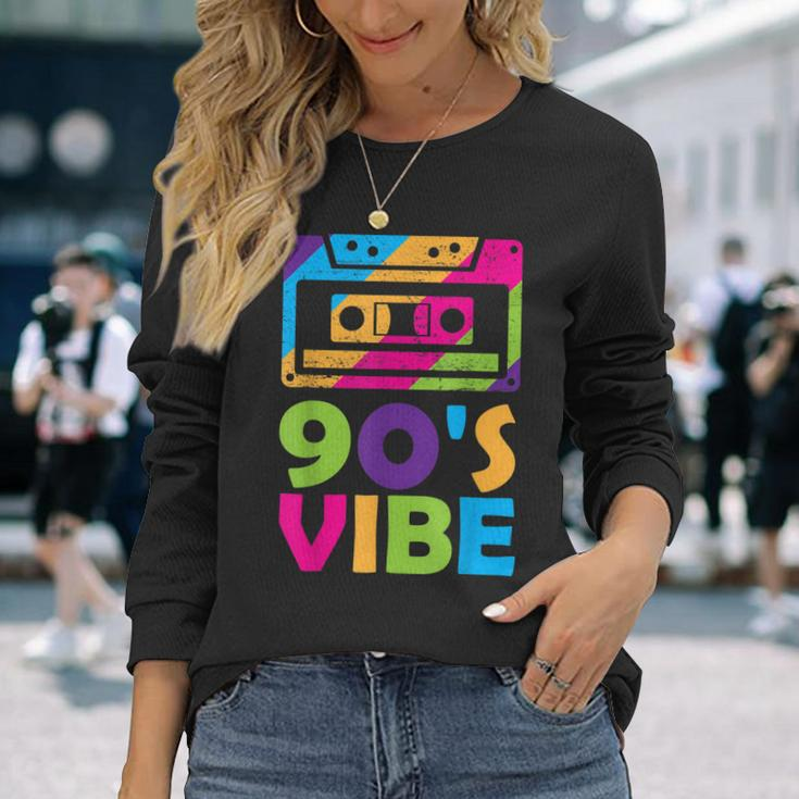 Retro Aesthetic Costume Party Outfit 90S Vibe Long Sleeve T-Shirt Gifts for Her