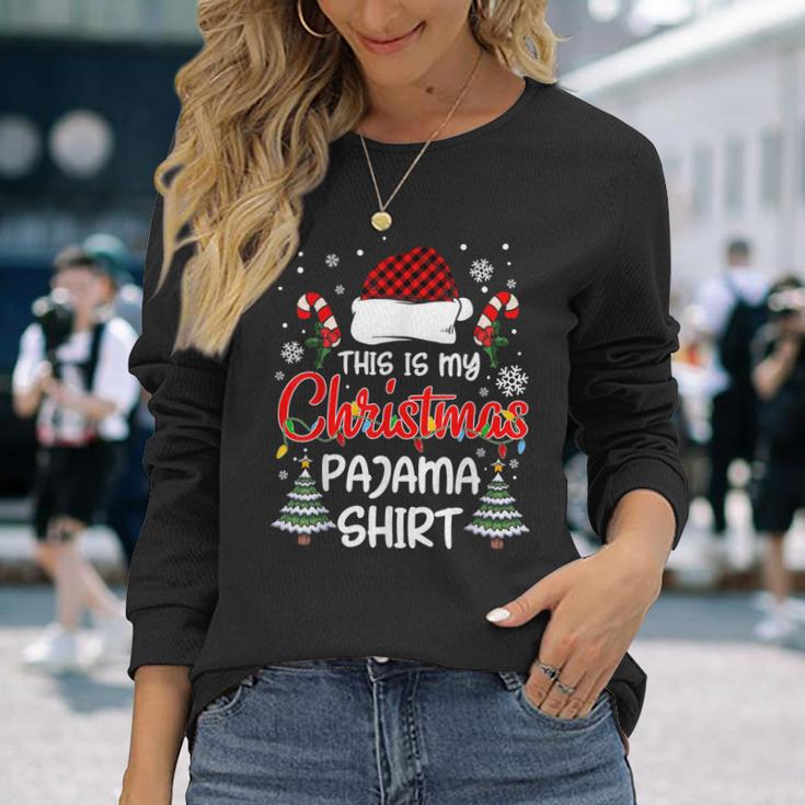 Funny christmas pajama shirts sale