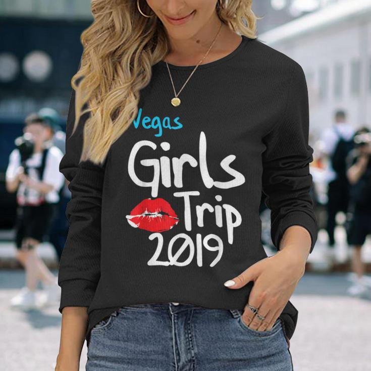 Vegas Girls Trip 2019 Matching Girl Squad Group Long Sleeve T-Shirt T-Shirt Gifts for Her