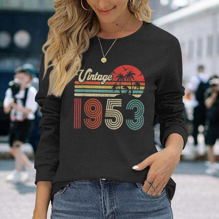 Vintage 1953 Langarmshirts Männer & Frauen zum 70. Geburtstag Geschenke für Sie
