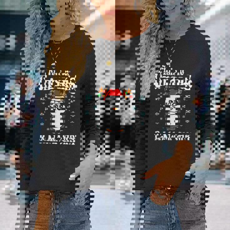 Christmas Pajamas Merry Christmas Penguin T Shirt Sale Penguin