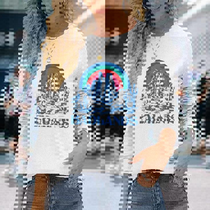 Badlands National Park South Dakota Travelling Camping Long Sleeve T-Shirt T-Shirt Gifts for Her Badlands National Park South Dakota Travelling Camping Long Sleeve T-Shirt T-Shirt Gifts for Her