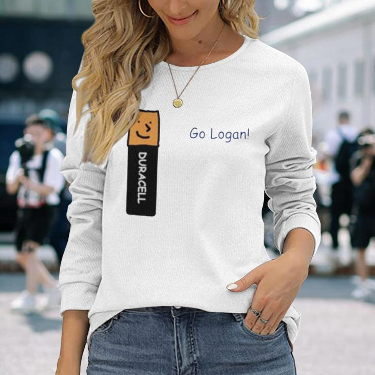 Duracell Go Logan Long Sleeve T-Shirt Gifts for Her