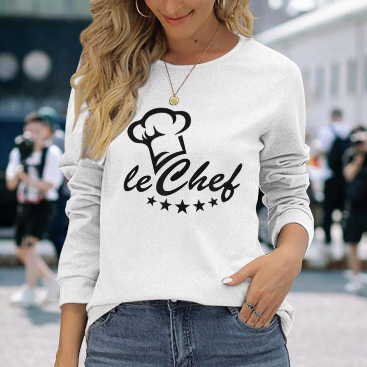 Koch Chefkoch Chef De Cuisine Sternekoch Kochmütze Küche Langarmshirts Geschenke für Sie