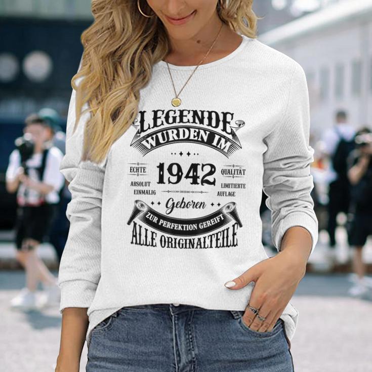 Legenden Wurden Im 1942 Geboren 81 Geburtstag 81 Jahre Langarmshirts Geschenke für Sie