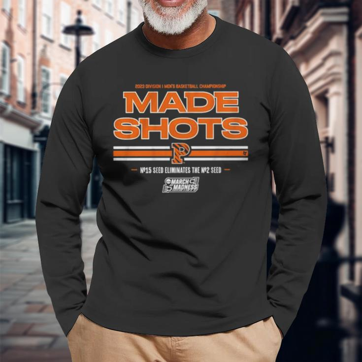 2023 Division Men’S Basketball Champions Made Shoes Seed Eliminates The N2 Seed March Madness Long Sleeve T-Shirt T-Shirt Gifts for Old Men