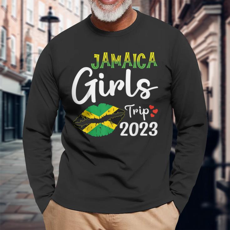 Jamaica Girls Trip 2023 Summer Vacation Trip  Unisex Long Sleeve