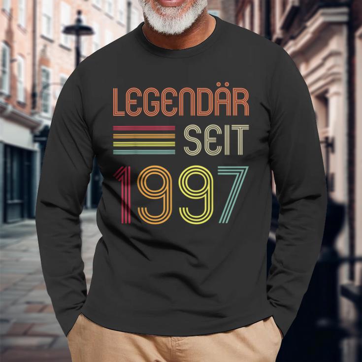 25 Geburtstag Legendär Seit 1997 Geschenk Langarmshirts Geschenke für alte Männer