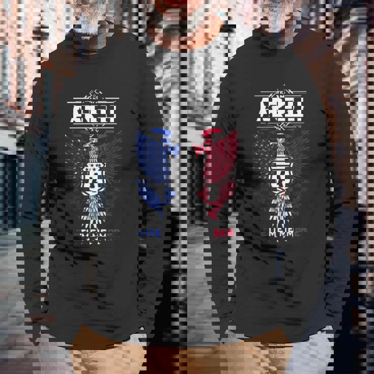 Areli Name Areli Eagle Lifetime Member G Long Sleeve T-Shirt Gifts for Old Men
