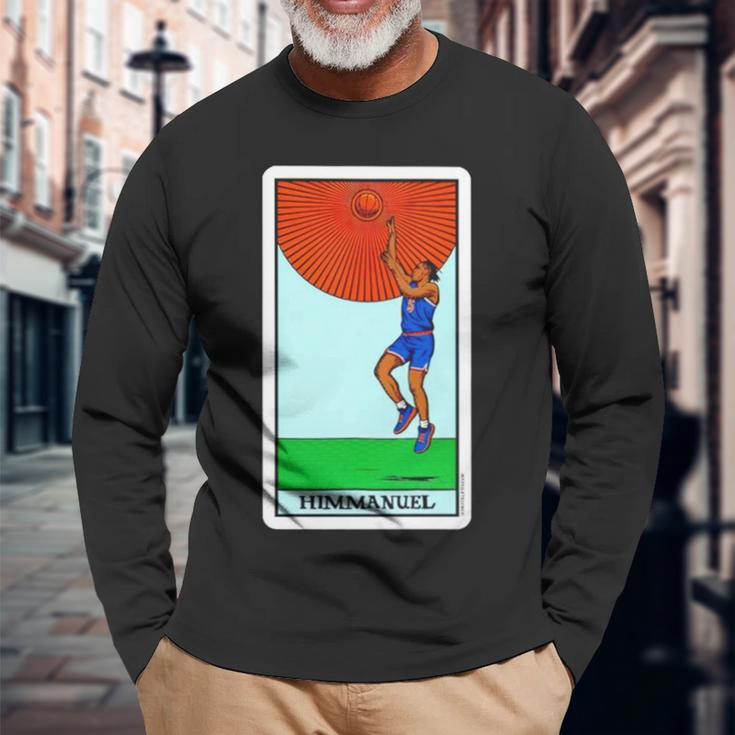 Athlete Logos Himmanuel Tarot Long Sleeve T-Shirt Gifts for Old Men
