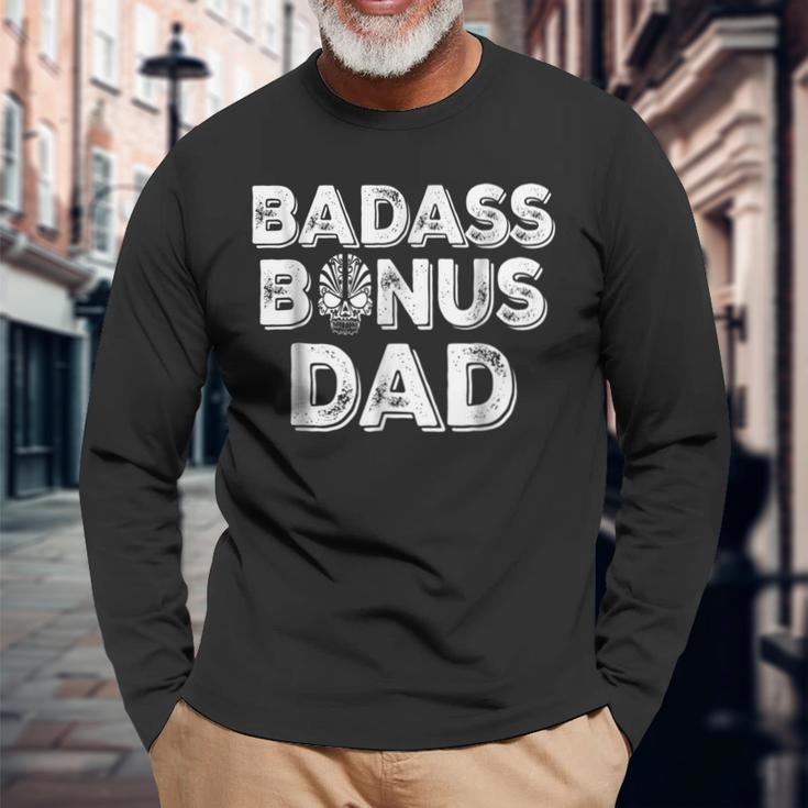Best Bonus Dad Ever Stepdad Stepdad Long Sleeve T-Shirt T-Shirt Gifts for Old Men