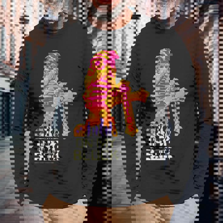 On My Block Drama Series Long Sleeve T-Shirt Gifts for Old Men