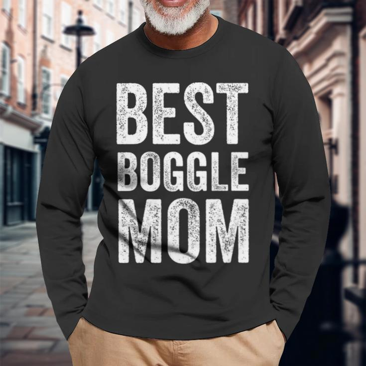 Boggle Mom Board Game Long Sleeve T-Shirt T-Shirt Gifts for Old Men