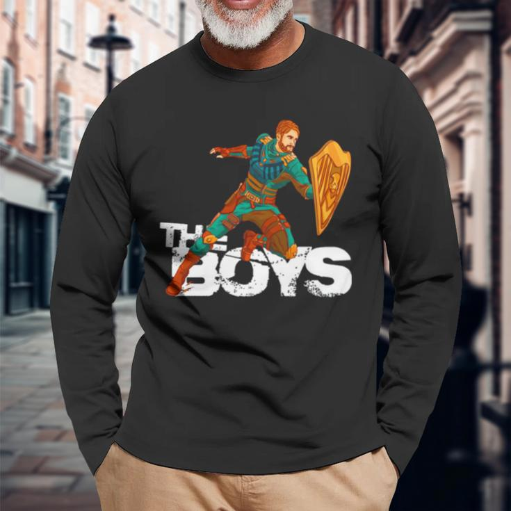 The Boys Tvshow Active Soldier Boy Long Sleeve T-Shirt T-Shirt Gifts for Old Men