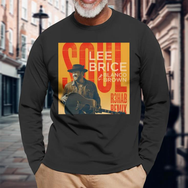 Brice Soul Lee Brice Blanco Brown Long Sleeve T-Shirt T-Shirt Gifts for Old Men