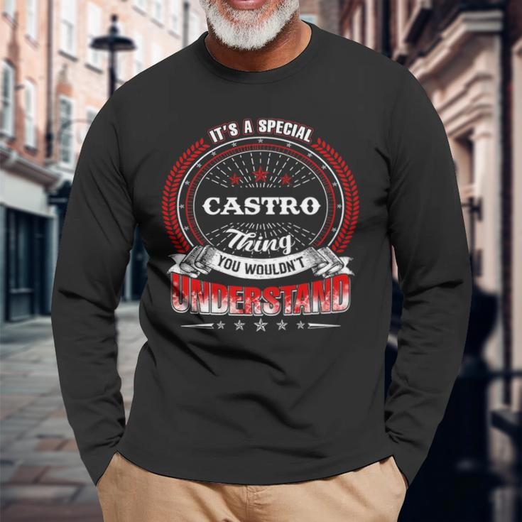 Castro Crest Castro Castro Clothing Castro Castro For The Castro Long Sleeve T-Shirt Gifts for Old Men