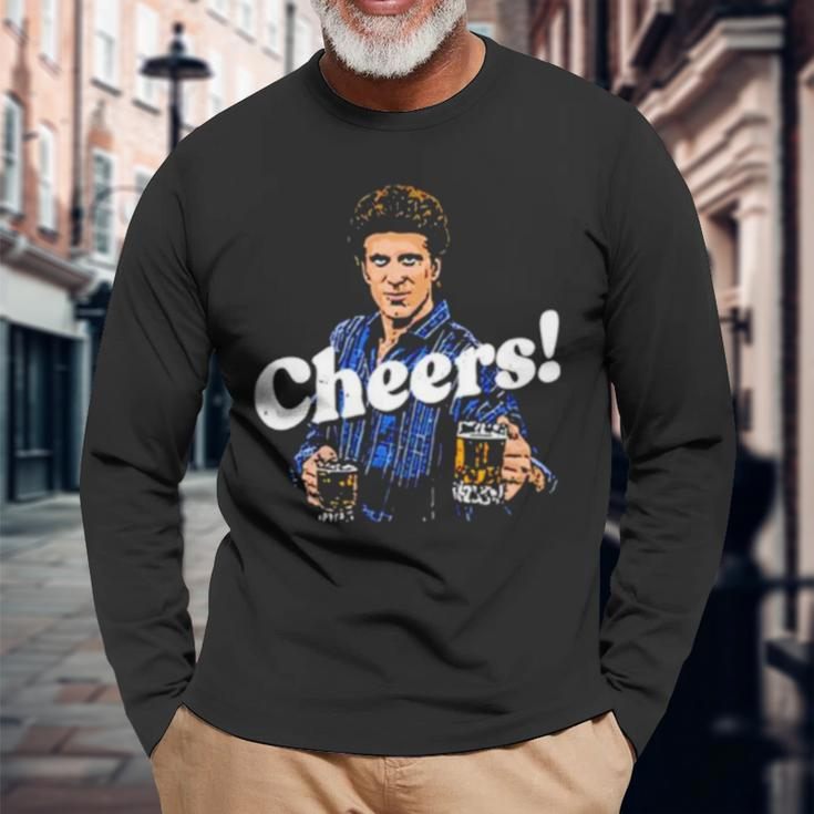 Cheers And Beer Long Sleeve T-Shirt Gifts for Old Men