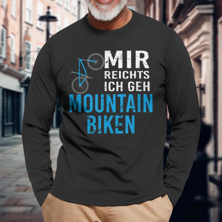 Cooles Mtb Mountain Bike Mir Reichts Geschenk Langarmshirts Geschenke für alte Männer