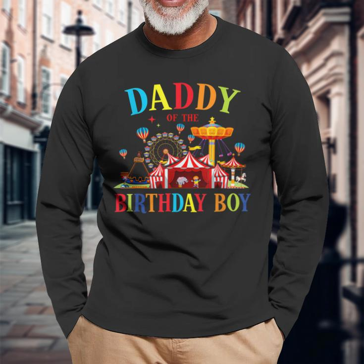 Daddy Of The Birthday Boy Circus Matching Long Sleeve T-Shirt T-Shirt Gifts for Old Men