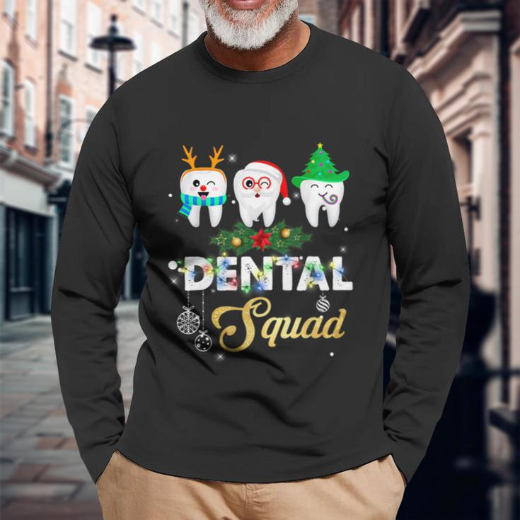 Dental Ugly Christmas Sweaters Long Sleeve T-Shirt Gifts for Old Men