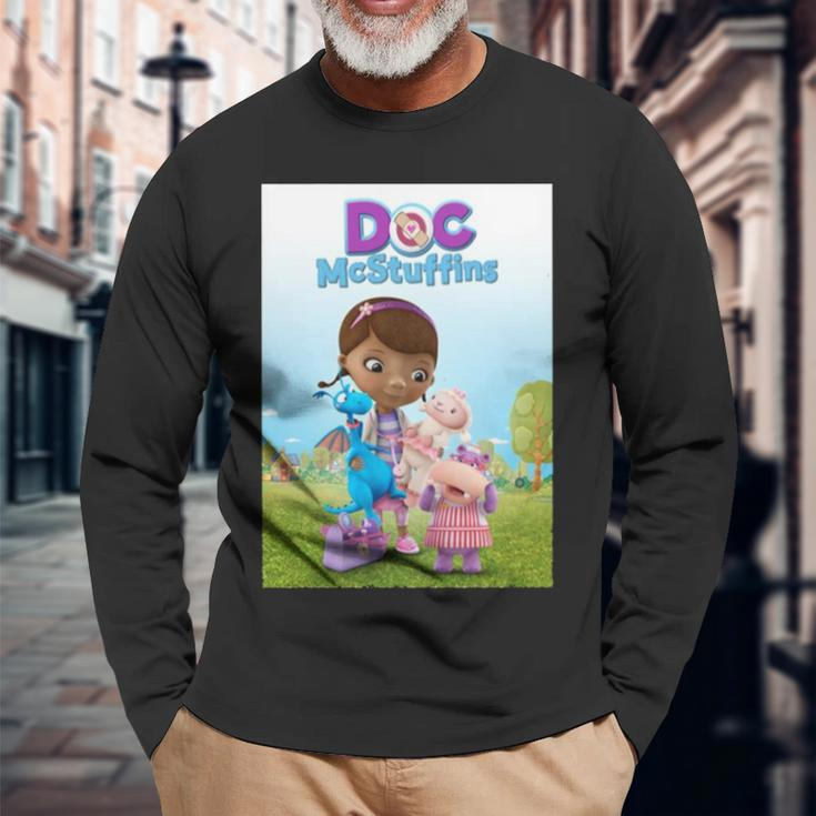 Doc Mcstuffins With Friends Long Sleeve T-Shirt T-Shirt Gifts for Old Men
