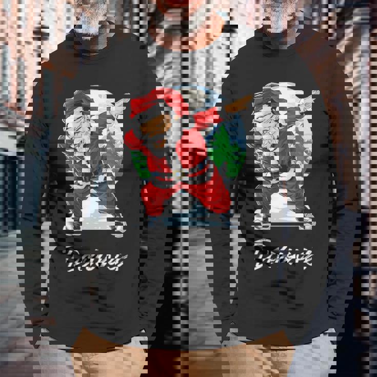 Downes Name Santa Downes Long Sleeve T-Shirt Gifts for Old Men