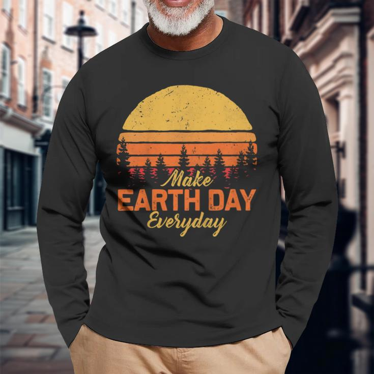 Make Earthday Everyday Shirt Earth Day Shirt 2019 Long Sleeve T-Shirt T-Shirt Gifts for Old Men