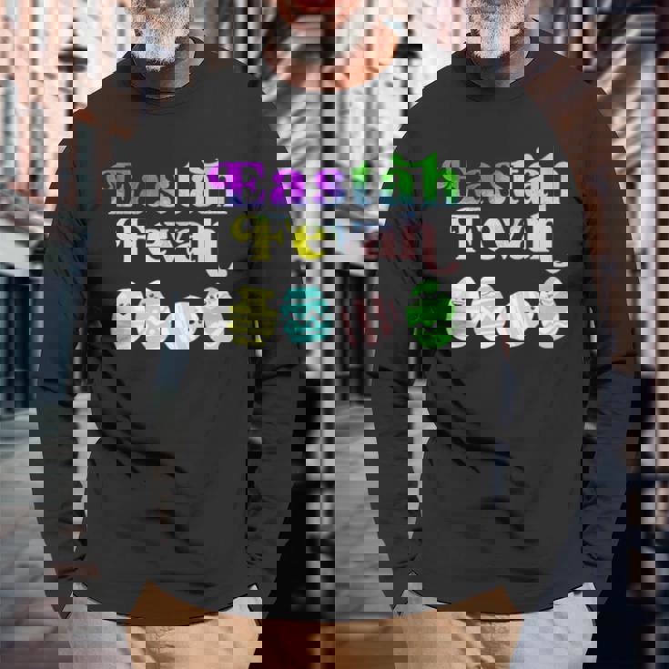 Eastah FevahLong Sleeve T-Shirt Gifts for Old Men