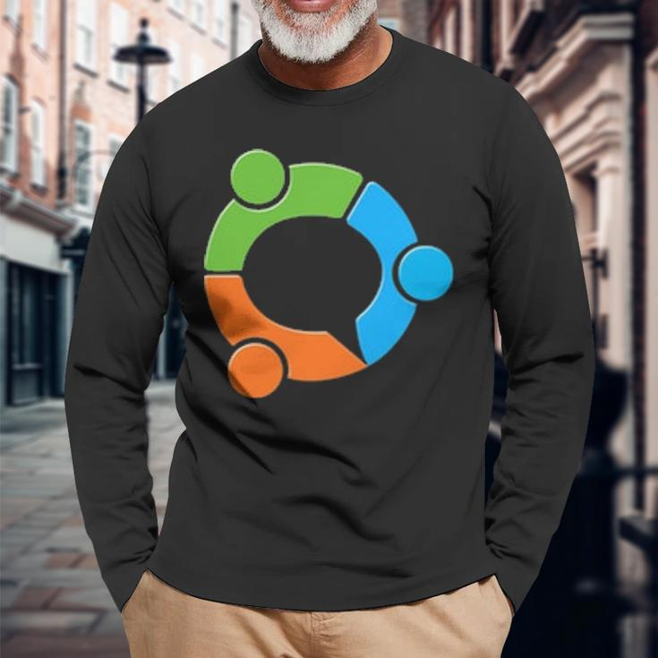 For Friends Of Aphasia Lets Get People Talking Long Sleeve T-Shirt Gifts for Old Men