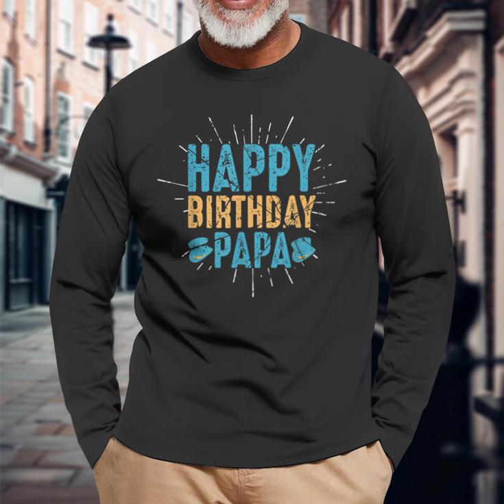 Geburtstag Papa Geschenk V2 Langarmshirts Geschenke für alte Männer