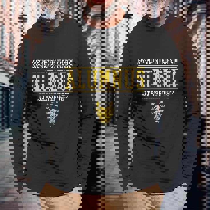 Grosse Pointe South High School Alumnus Men Women Long Sleeve T-Shirt T-shirt Graphic Print Gifts for Old Men