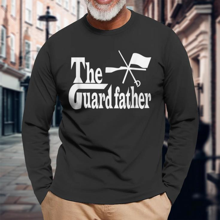 The Guardfather Color Guard Color Long Sleeve T-Shirt T-Shirt Gifts for Old Men
