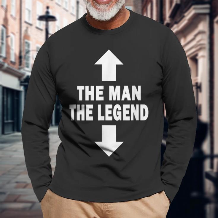 Herren Der Mann Die Legende Langarmshirts Geschenke für alte Männer