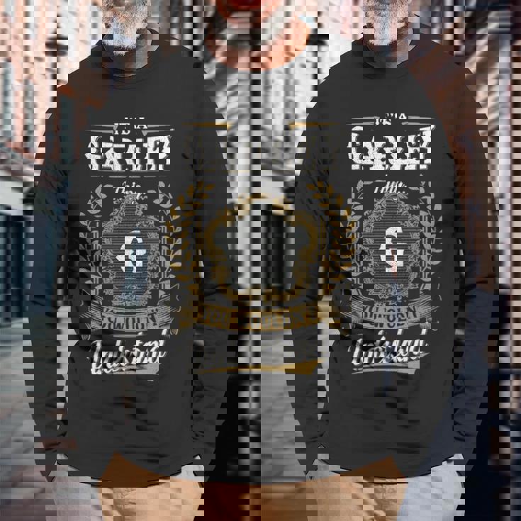 Its A Garley Thing You Wouldnt Understand Shirt Garley Crest Coat Of Arm Long Sleeve T-Shirt Gifts for Old Men
