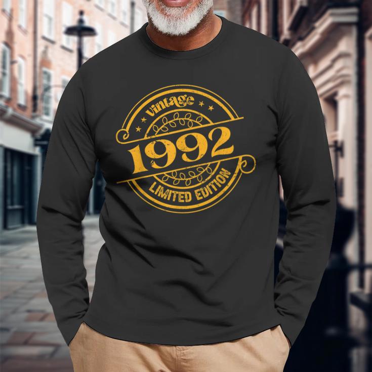 Jahrgang 1992 Mobile Sns-Generation In Limitierter Auflage Langarmshirts Geschenke für alte Männer