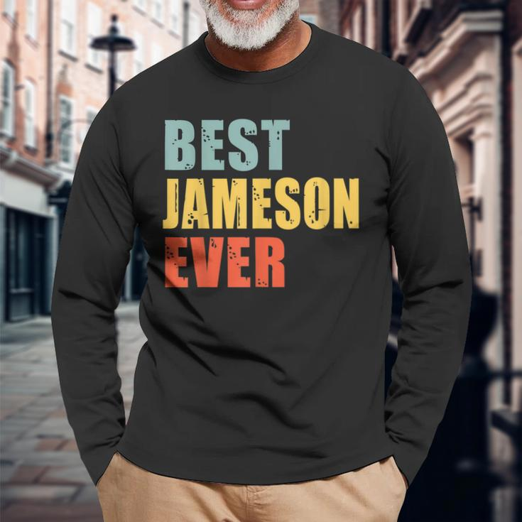 Jameson Best Ever Jameson Long Sleeve T-Shirt Gifts for Old Men