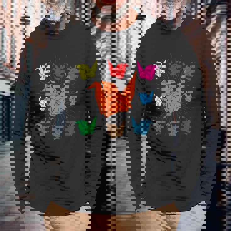 ORIGAMI Tシャツ 希少 craigfiesta ENDLESS MADE Japanese Paper Folding Art Colorful Paper Cranes Origami Men