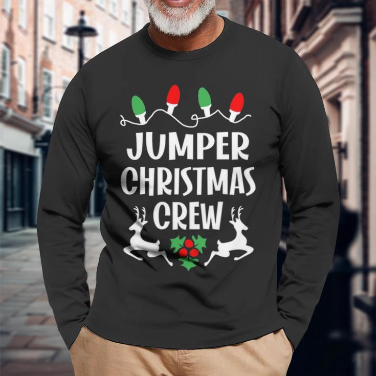 Jumper Name Christmas Crew Jumper Long Sleeve T-Shirt Gifts for Old Men