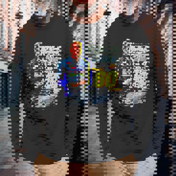 Nicholas Cage Gone In 60 Seconds Long Sleeve T-Shirt Gifts for Old Men