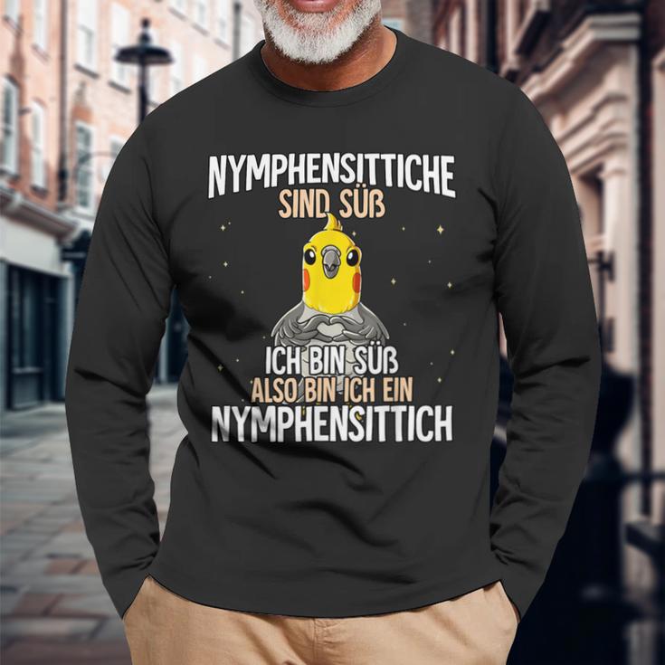 Nymphensittiche Sind Süß Nymphensittich Langarmshirts Geschenke für alte Männer