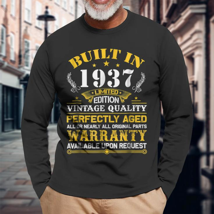 Perfectly Aged Built In 1937 82Nd Years Old Birthday Shirt Long Sleeve T-Shirt T-Shirt Gifts for Old Men