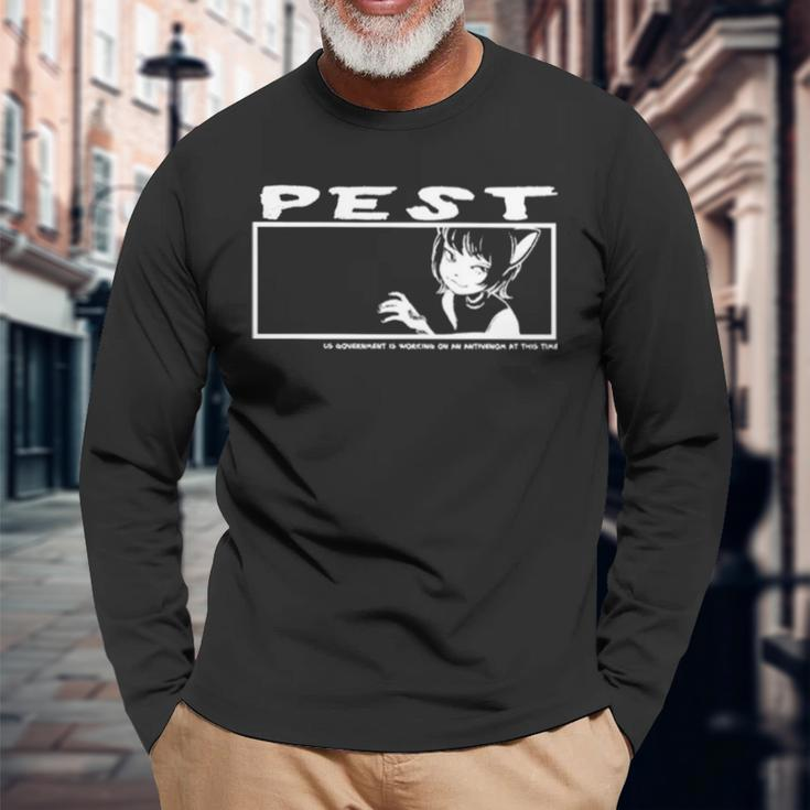 Pest Us Government Is Working On An Antivenom At This Time Long Sleeve T-Shirt T-Shirt Gifts for Old Men