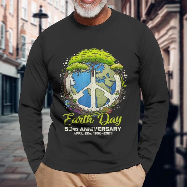 Protect Trees Nature Orcas Climate On Earth Day 2023 Long Sleeve T-Shirt T-Shirt Gifts for Old Men