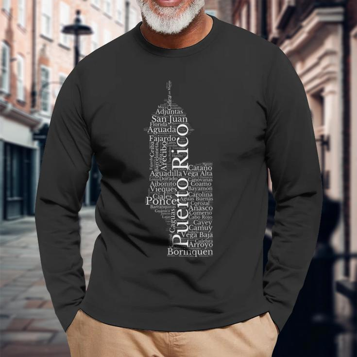 Puerto Rico El Moro Prideful Puerto Rican Cities And Towns Long Sleeve T-Shirt T-Shirt Gifts for Old Men